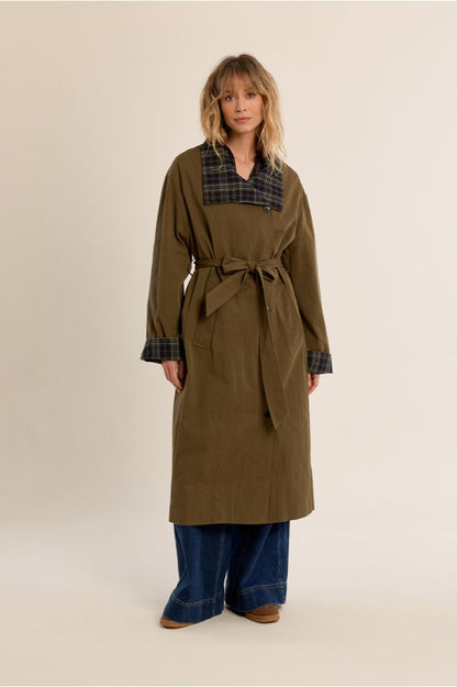 Molly Bracken PF113EH Brown Trench Coat