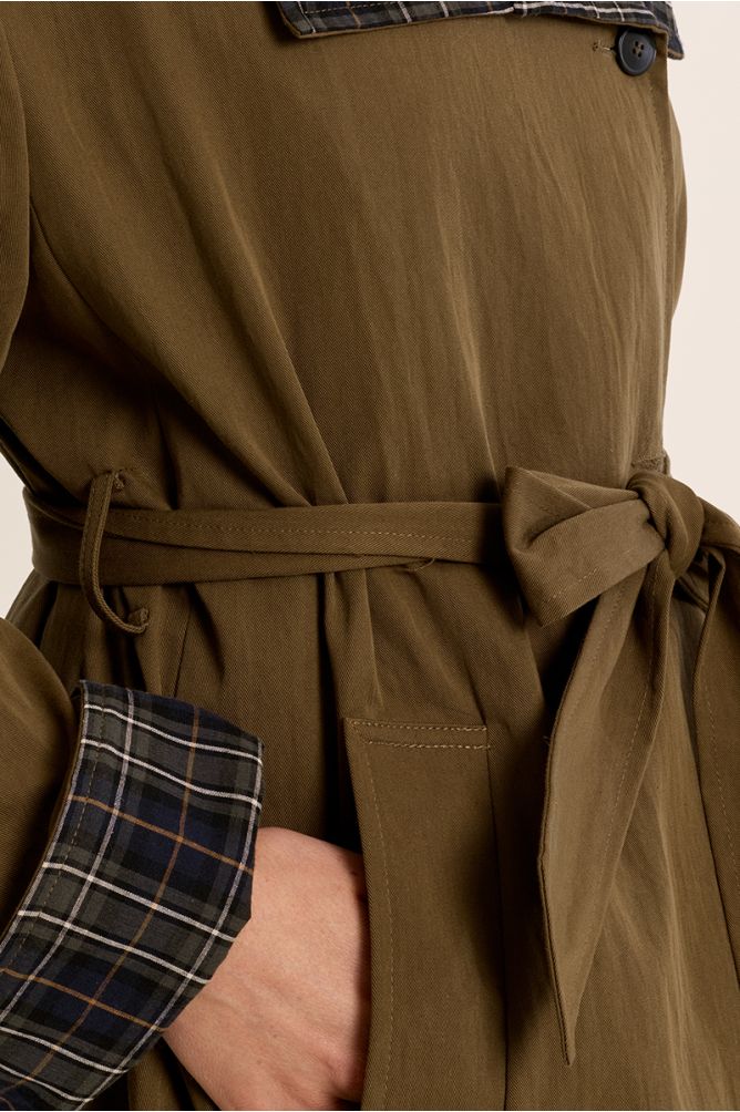 Molly Bracken PF113EH Brown Trench Coat