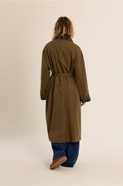 Molly Bracken PF113EH Brown Trench Coat