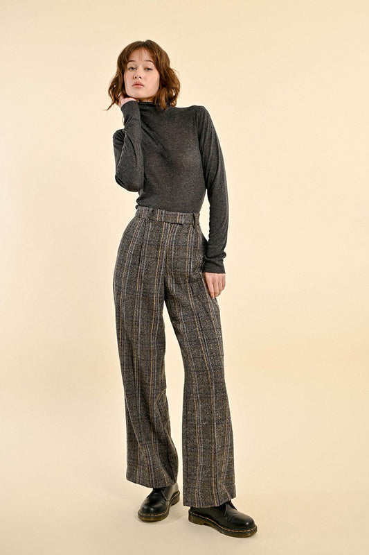 Molly Bracken Checked Trousers