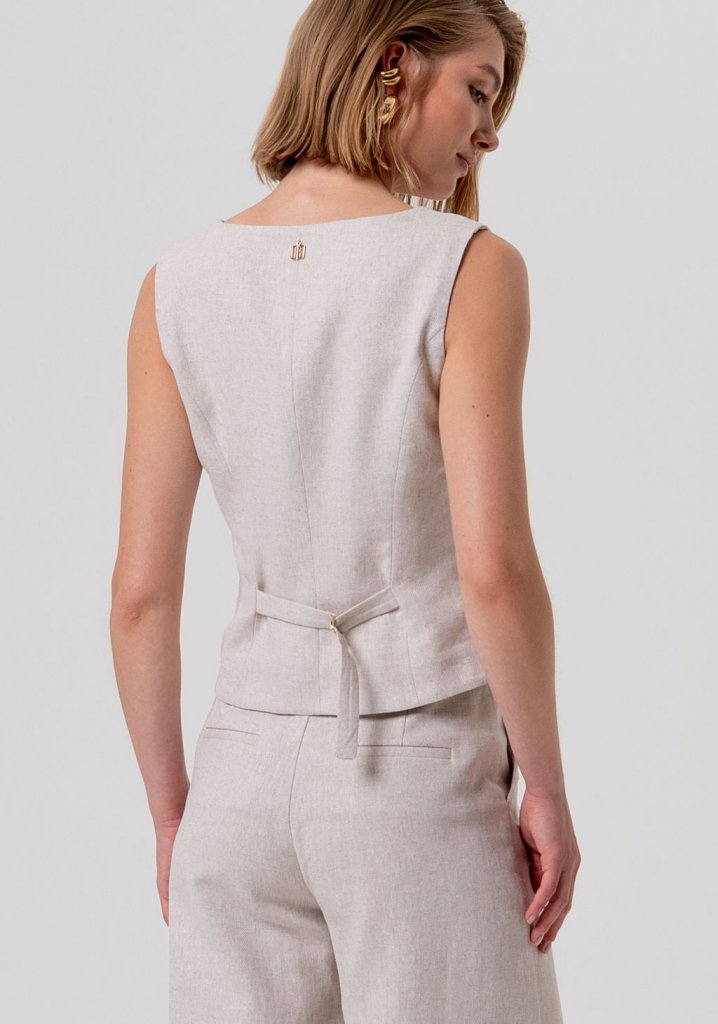 Fracomina J5009 Sand Waistcoat