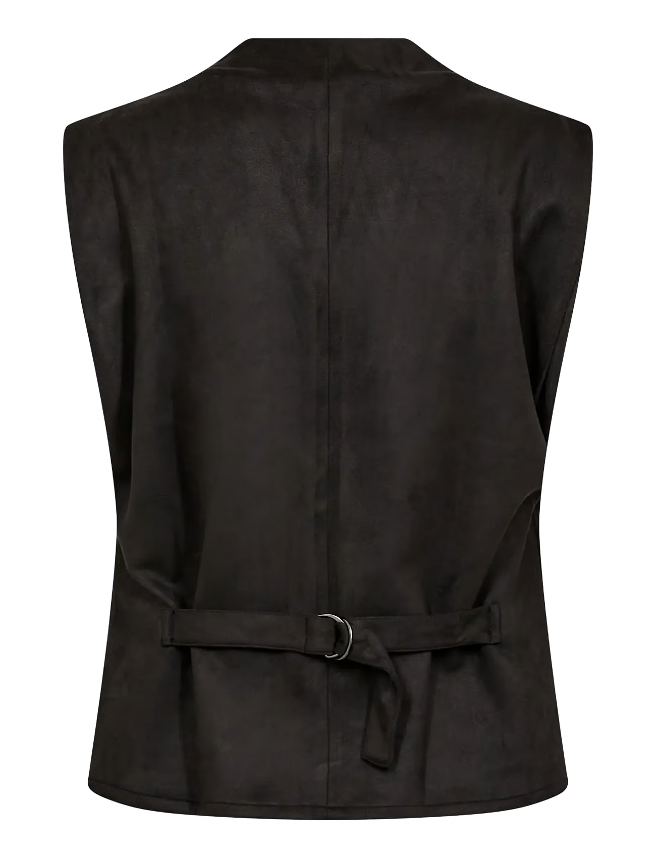 Co' Couture Bobbie Black Pleat Top + Leather Trousers Co - Ord