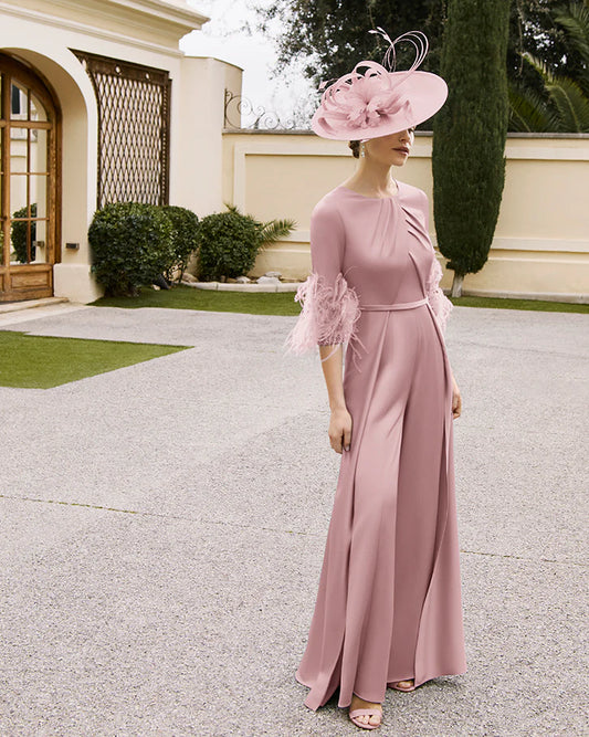 Couture Club 1G1A9 Pale Rose Jumpsuit