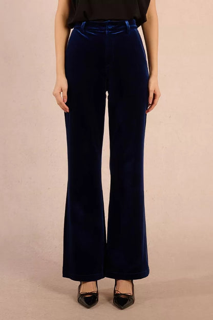 Molly Bracken E1757DH Velvet Cobalt Trouser