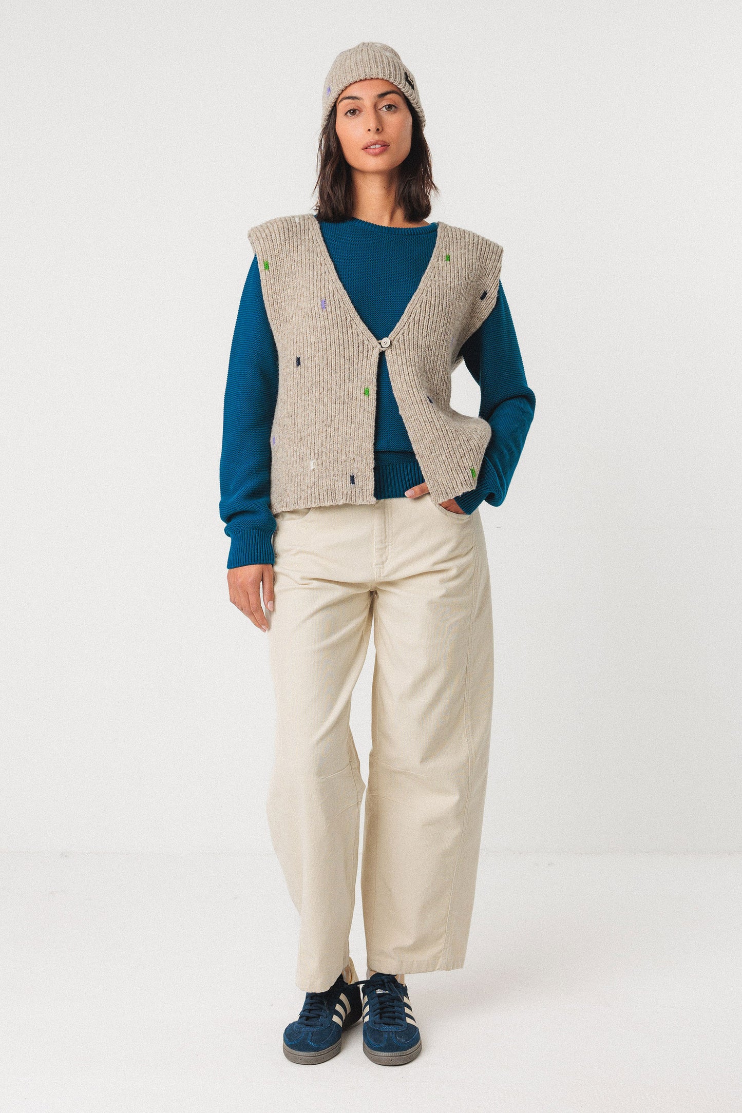 SKFK Goiatz Grey Sweater Vest
