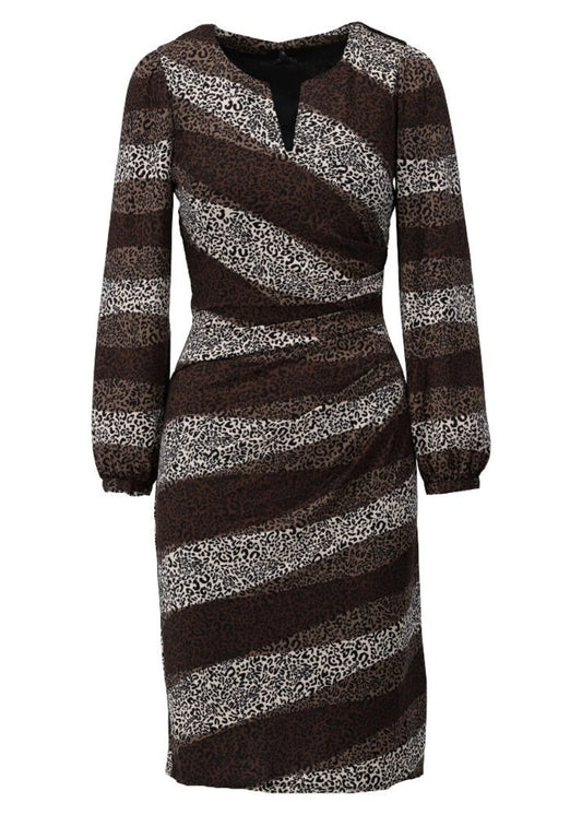 K Design Z146 Leopard Print Dress