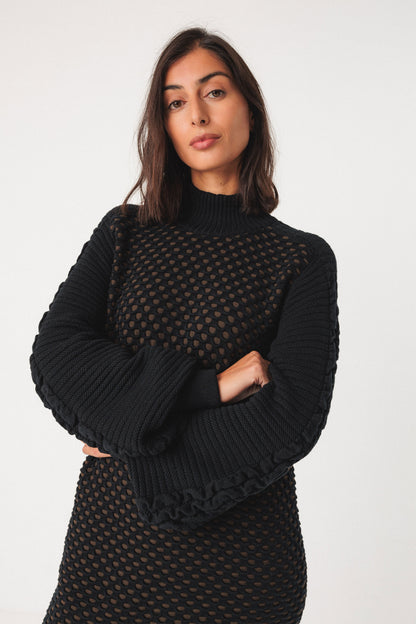 SKFK Kaliope Black Dress