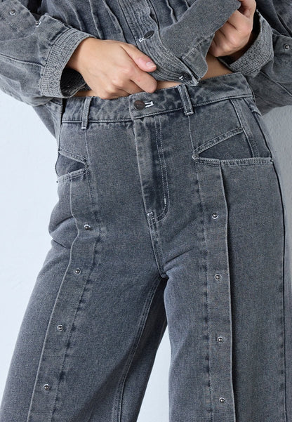 Co' Couture Kellan Button Jeans