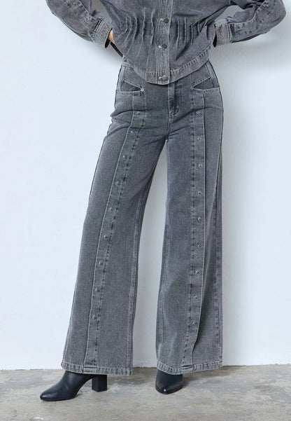 Co' Couture Kellan Button Jeans