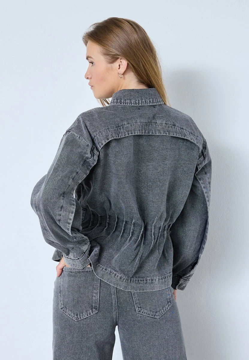 Co'Couture Kellan Mid Grey Denim Jacket
