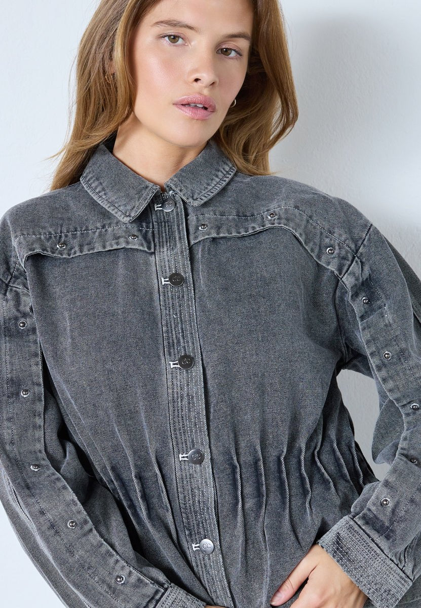 Co'Couture Kellan Mid Grey Denim Jacket