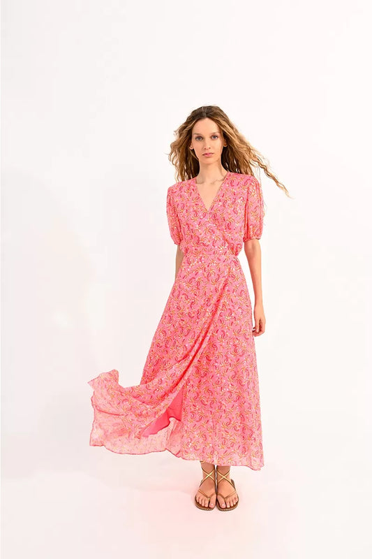 Molly Bracken MLR101ACE Pink Dress