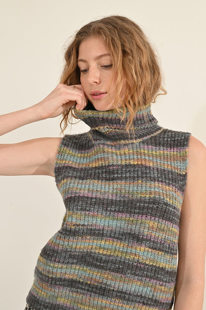 Molly Bracken Sleeveless Knit Top - Multicolour