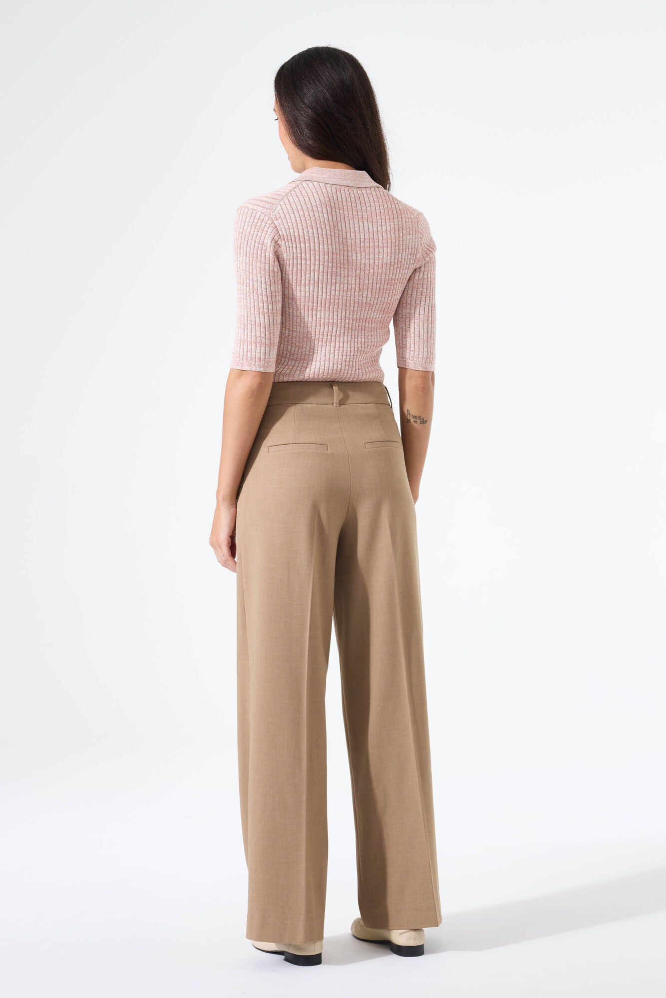 Garcia N260244 Pink Polo Sweater