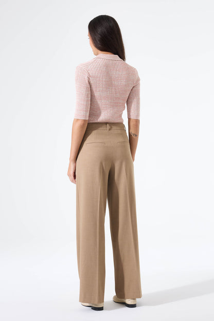 Garcia N260244 Pink Polo Sweater