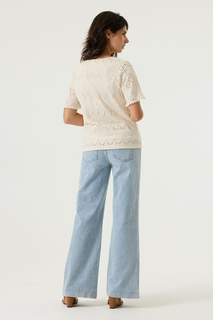 Garcia O260007 Ecru Top