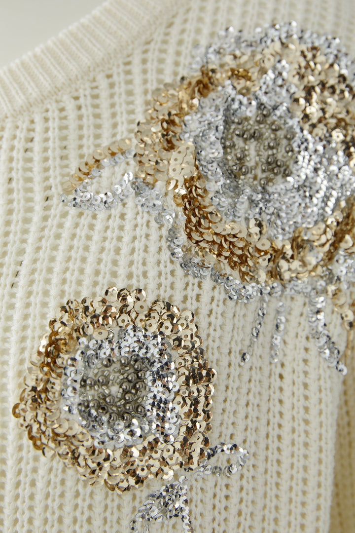 Oui Pullover Gardenia 96753