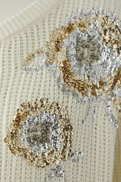 Oui Pullover Gardenia 96753