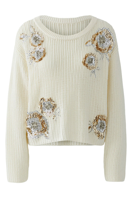 Oui Pullover Gardenia 96753
