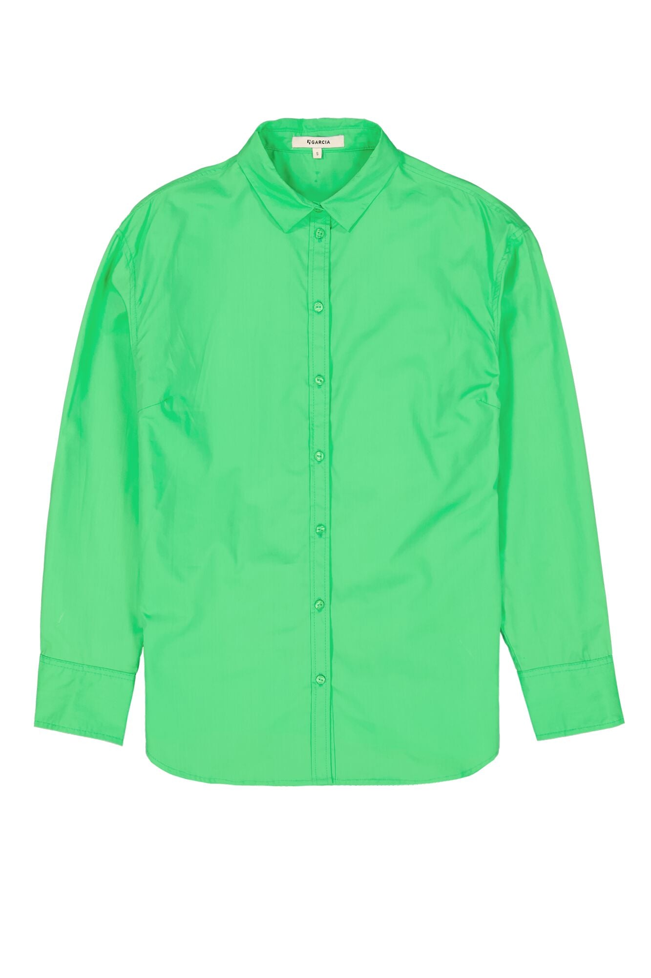 Garcia Festive Green Poplin Shirt