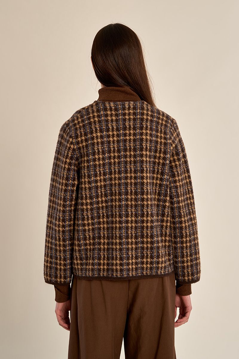 Molly Bracken Knitted Jacket Chocolate EF1682EN