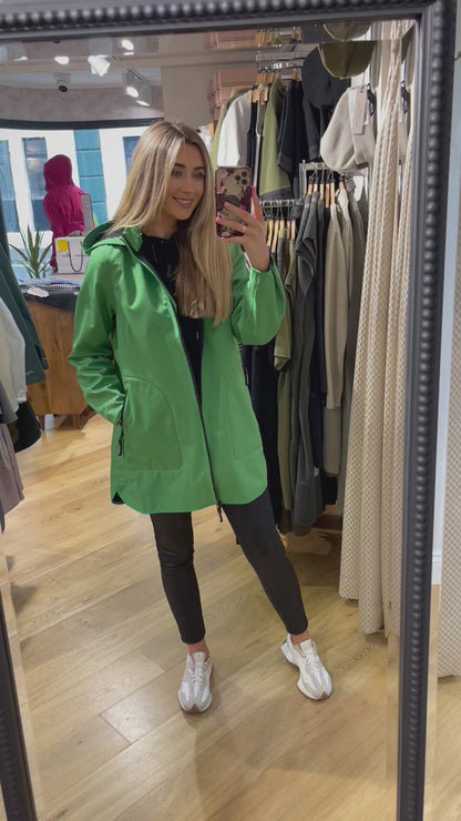 Ilse Jacobsen Rain 135B Ever Green Coat