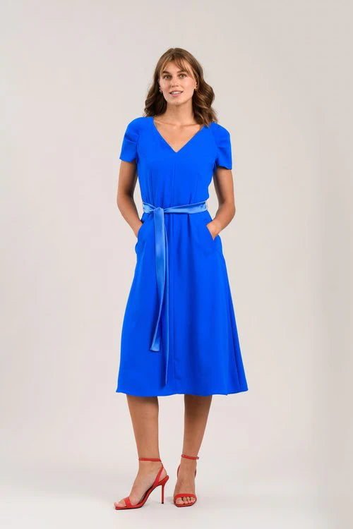 Caroline Kilkenny Louie Blue Dress
