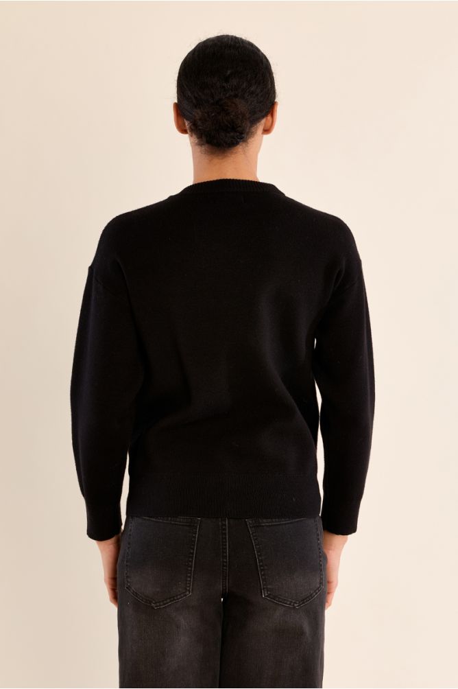 Molly Bracken Knitted Sweater Black LA2054EN