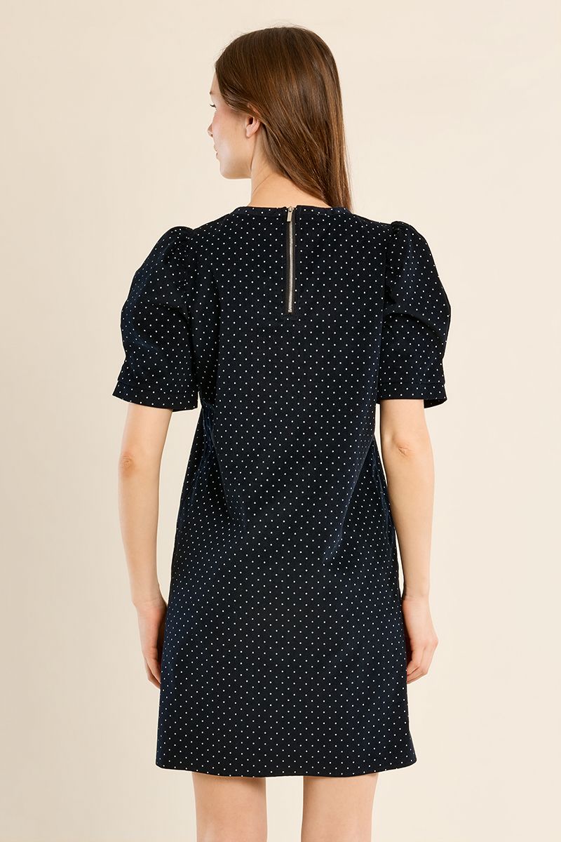 Molly Bracken Woven Dress Midnight Blue P1548EN