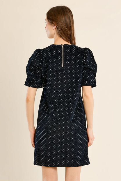 Molly Bracken Woven Dress Midnight Blue P1548EN