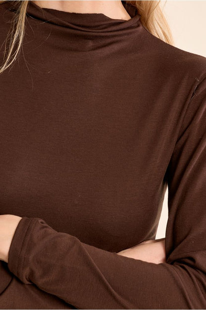 Molly Bracken EF1662EN Chocolate Knitted Undershirt