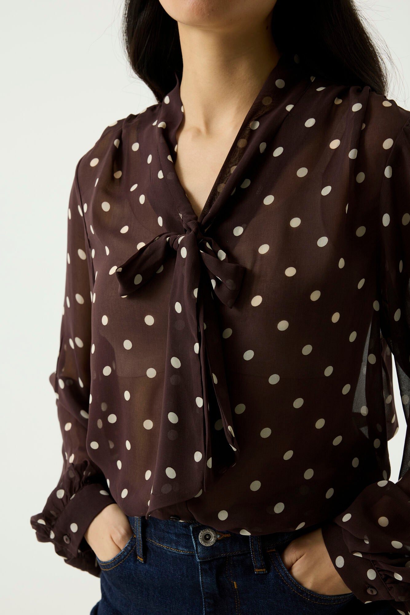 Garcia U260030 Printed Blouse