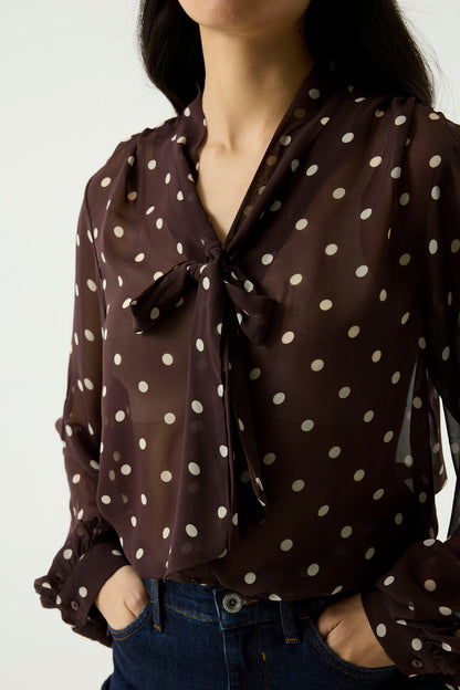 Garcia U260030 Printed Blouse