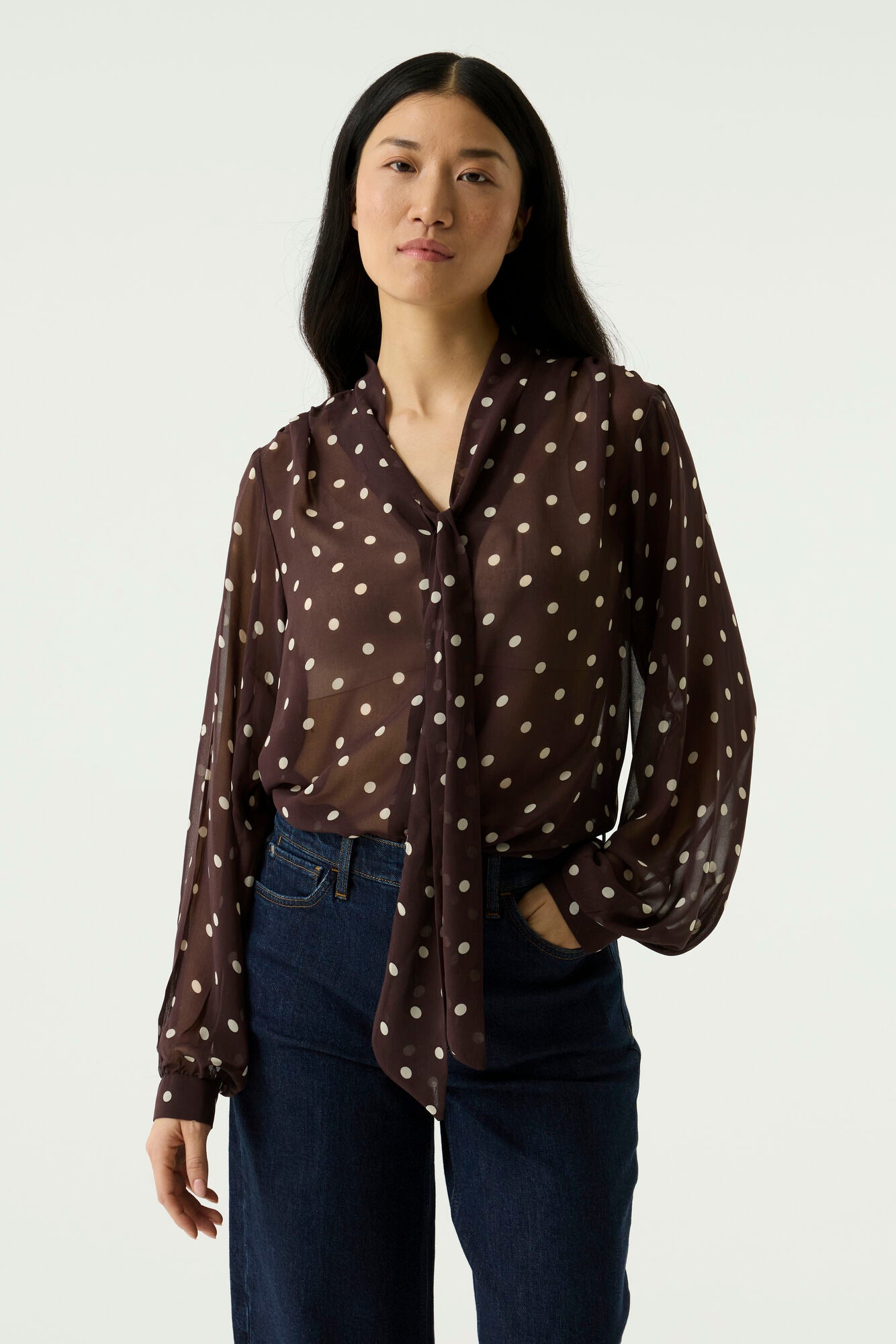 Garcia U260030 Printed Blouse