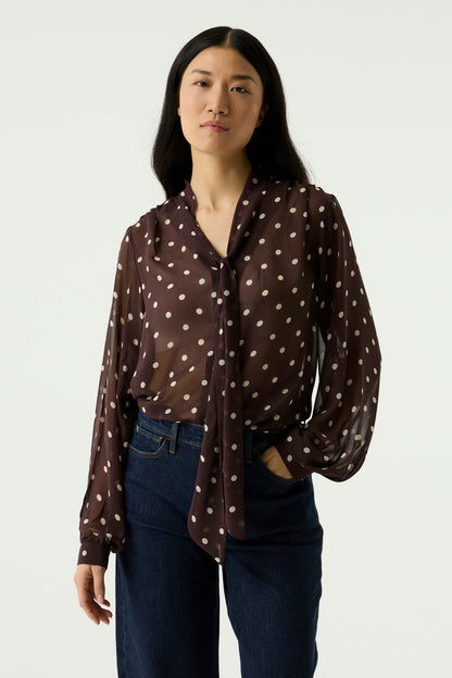 Garcia U260030 Printed Blouse