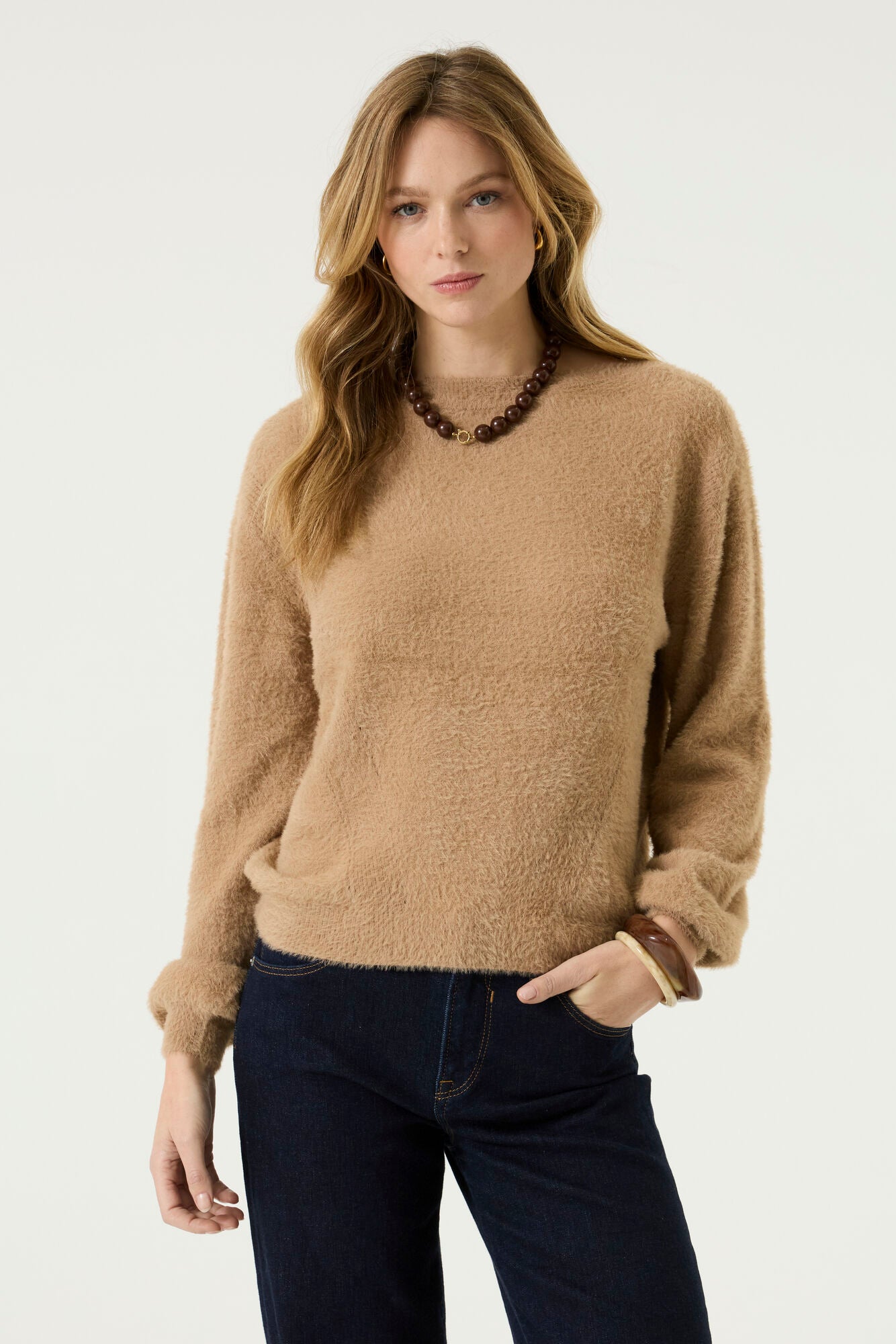 Garcia Z0072 Soft Taupe Jumper